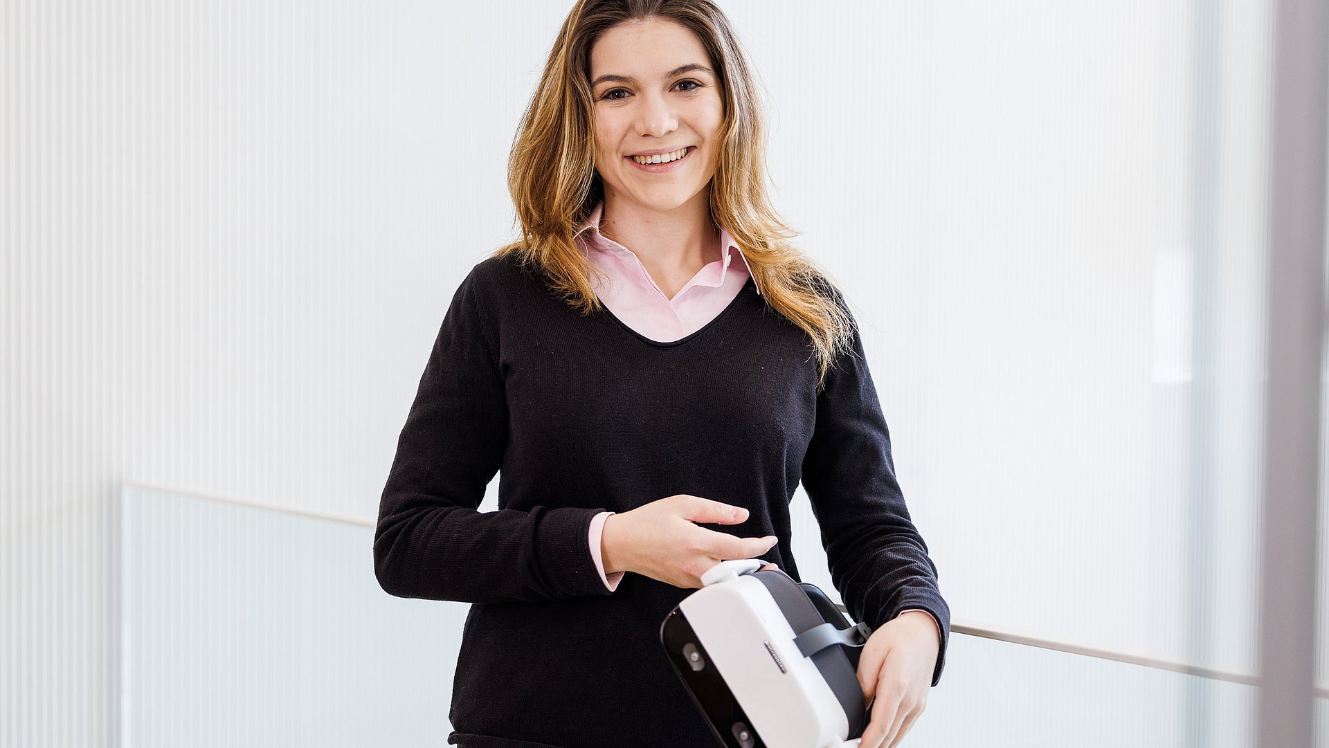 Chiara Marske studiert den Bachelorstudiengang Management & Technology am TUM Campus Heilbronn.