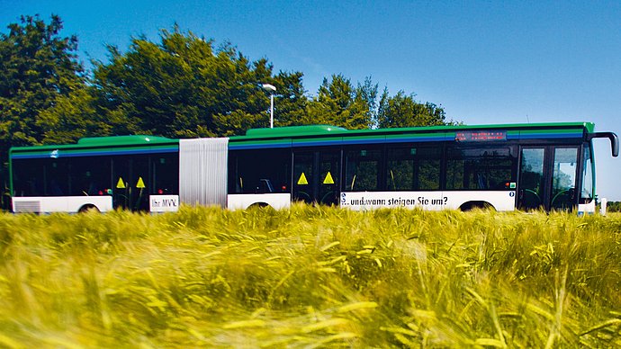 The express bus line X660 connects the Garching research campus directly with the TUM Freising campus. 