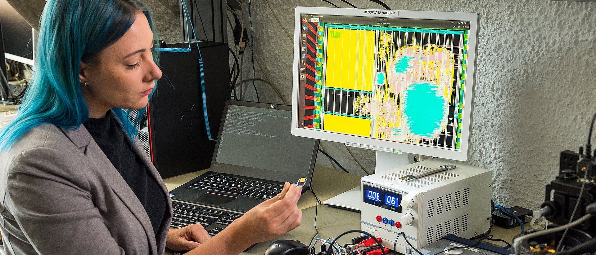 Johanna Baehr, wissenschaftliche Mitarbeiterin am Lehrstuhl für Sicherheit in der Informationstechnik