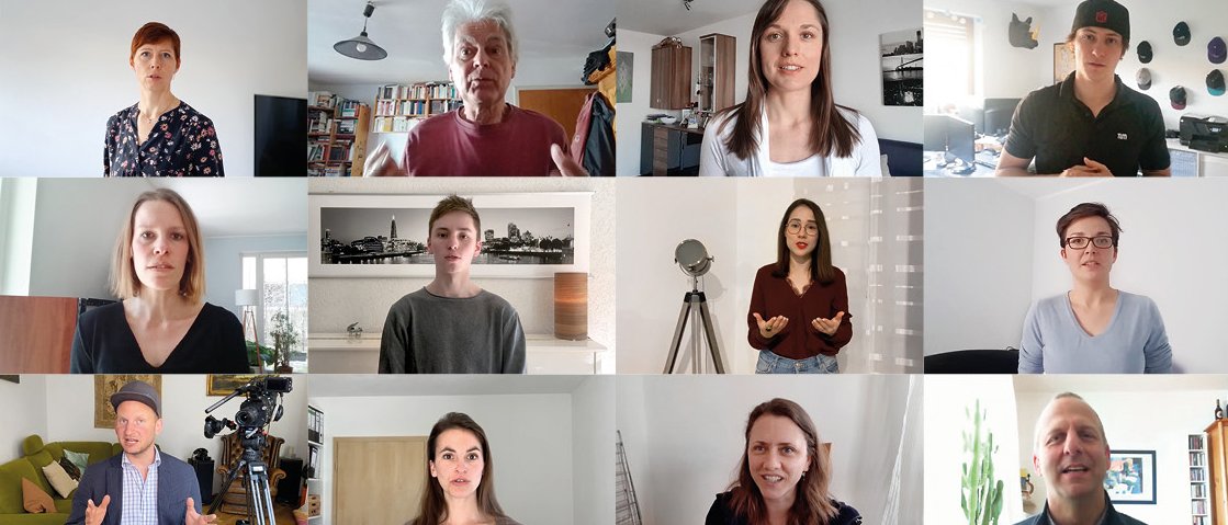 Screenshot aus der Videobotschaft von ProLehre | Medien und Didaktik Screenshot aus der Videobotschaft von ProLehre | Medien und Didaktik
