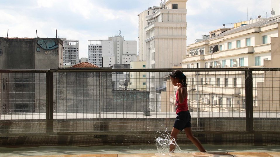 Urban scene in Brazil