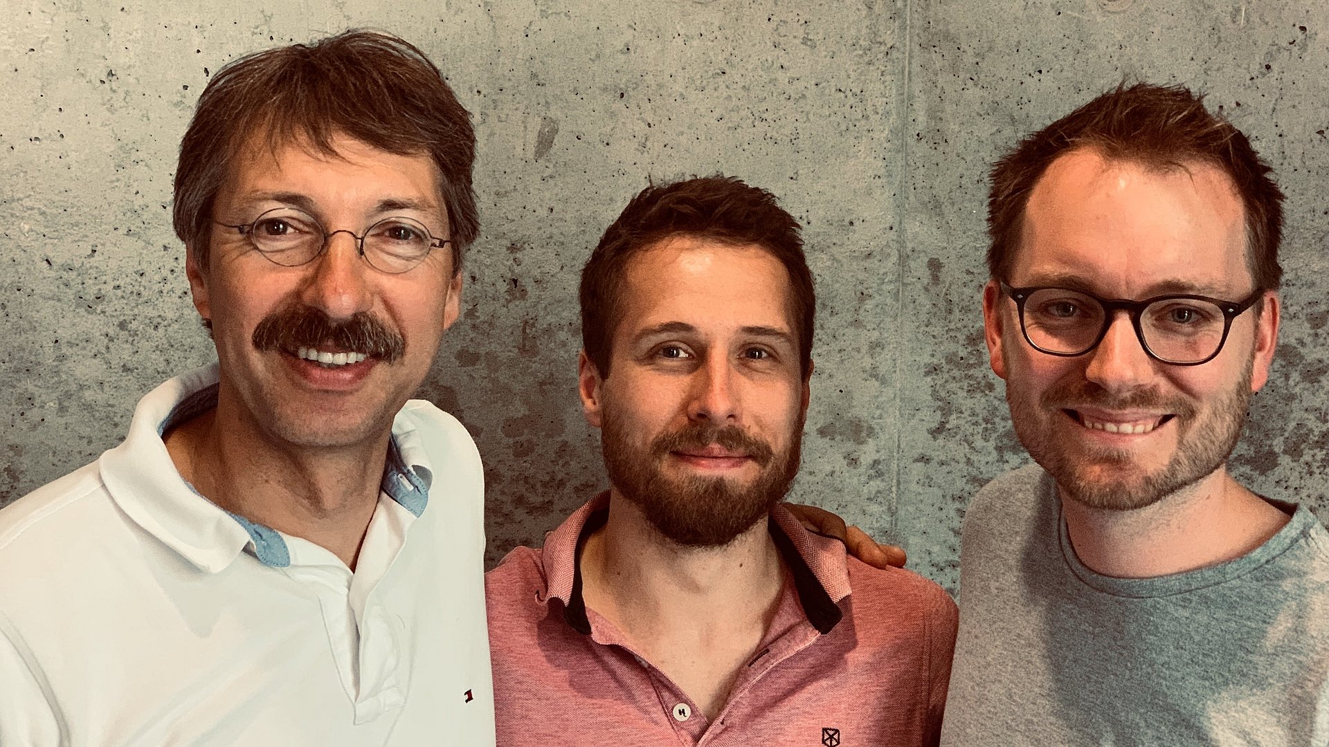 The study team of the Institute for Medical Microbiology, Immunology and Hygiene (from left to right): Prof. Dirk Busch, Thomas Müller and Kilian Schober 