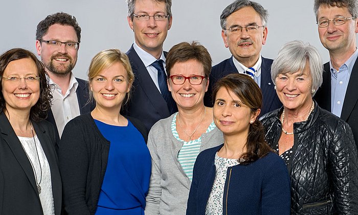 Future HfP rector Prof. Eugénia da Conceição-Heldt with TUM President Herrmann,