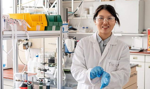 Doktorandin Yixiao Zhang