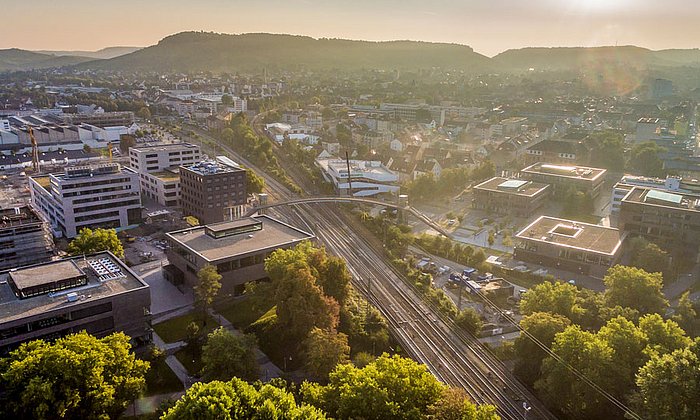 Blick auf den Heilbronner Bildungscampus. (Bild: Magmell / DSS)