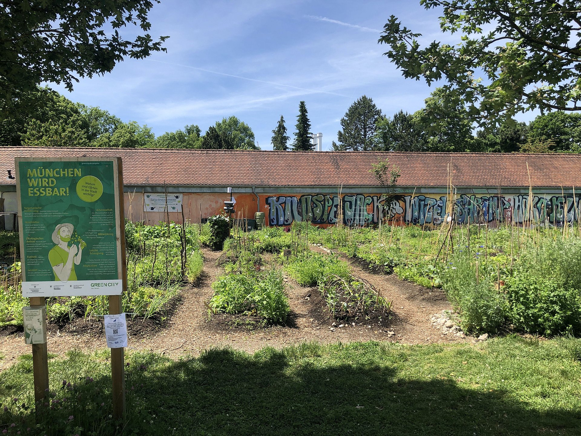 Ein kleines Feld in der Stadt: Ziel des Projektes Essbare Stadt München ist es, neue Möglichkeiten des Gärtnerns in der Stadt auszuloten und den Austausch zwischen Stadt-Gärtnern zu ermöglichen. Über solche und ähnliche Projekte diskutieren die Teilnehmer des 14. Weihenstephaner Forums. 