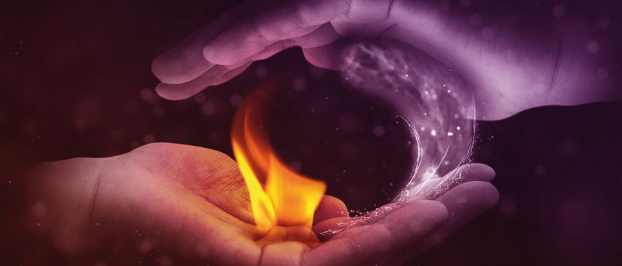 The opposites of fire and water: “Synthesis” is the motto of the new fatum-magazine. (Photo: Jonny Lindner) The opposites of fire and water: “Synthesis” is the motto of the new fatum-magazine. (Photo: Jonny Lindner)