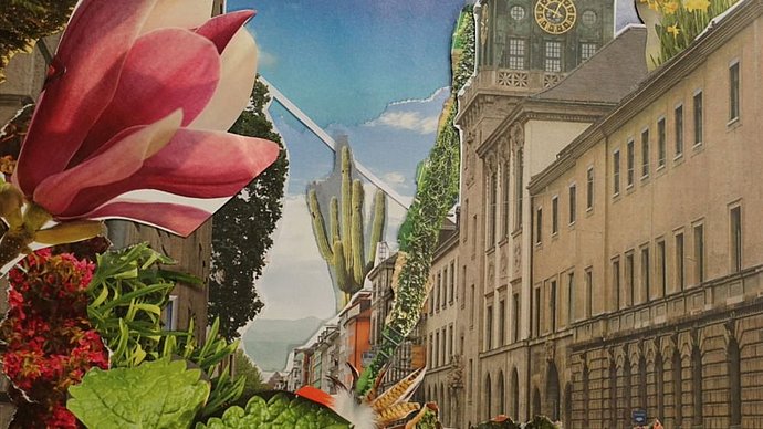 In the stop-motion film “Liliutopia”, nature enters the cities after the streets take to the air.