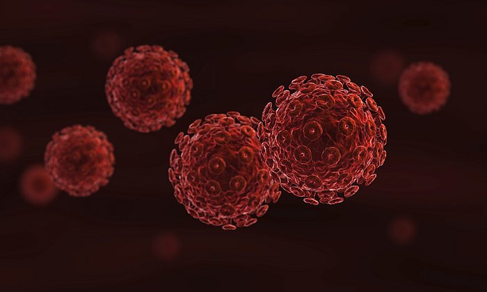 Perfect Fit: The modified anti-HIV molecule (center) binds with higher affinity to the CXCR4 receptor on the surface of immune cells. Copyright: Wiley-VCH Verlag GmbH & Co. KGaA, reproduced with permission. A Conformationally Frozen Peptoid Boosts CXCR4 Affinity and Anti-HIV Activity, Kessler et al., Angewandte Chemie Int. Ed.  2012, 51, 8110-8113