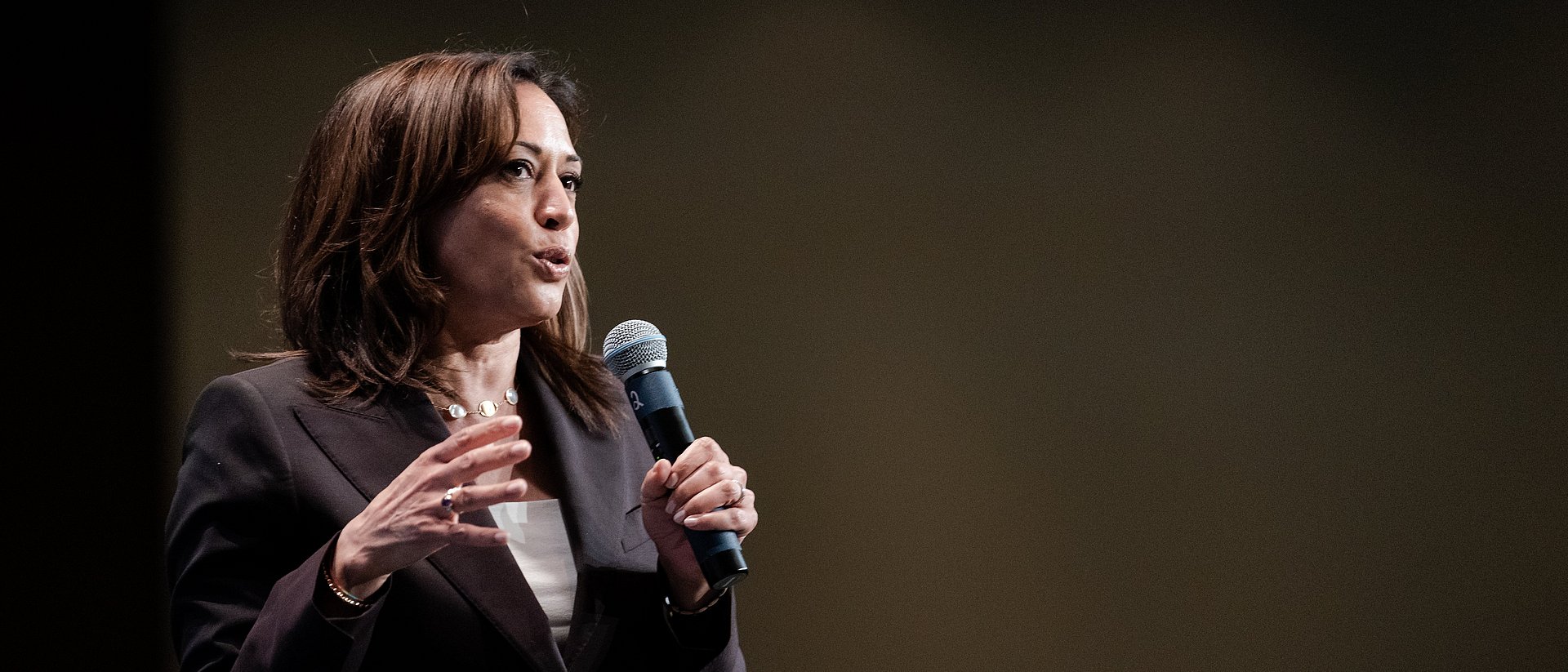 California Senator Kamala Harris on June 9, 2019 in Cedar Rapids, Iowa Kamala Harris