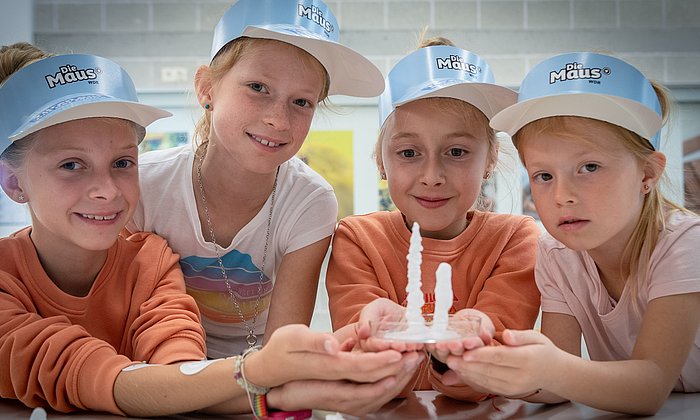 Kinder beim Maus-Türöffner-Tag 2023