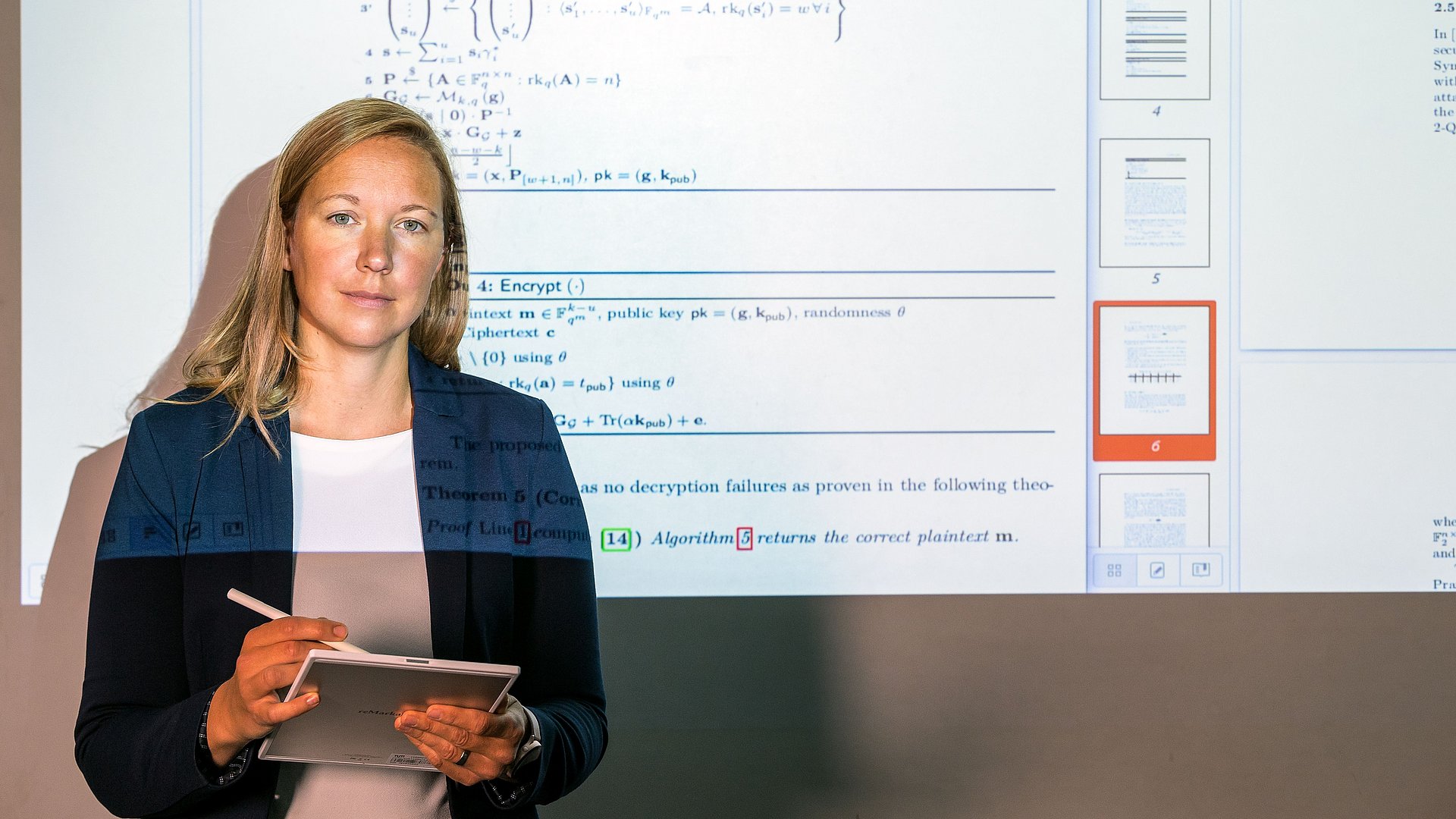 Antonia Wachter-Zeh, Professorship of Coding and Cryptography