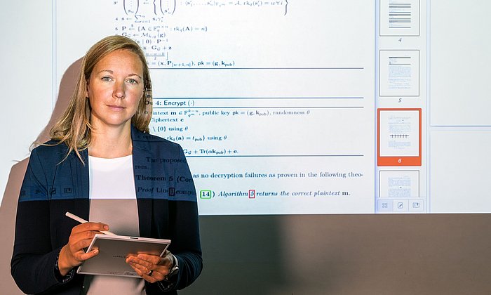 Antonia Wachter-Zeh, Professorin für Codierung und Kryptographie