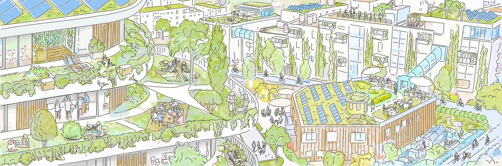 Die grüne Stadt der Zukunft? 