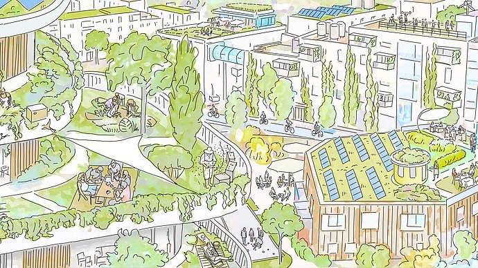 Die grüne Stadt der Zukunft? 