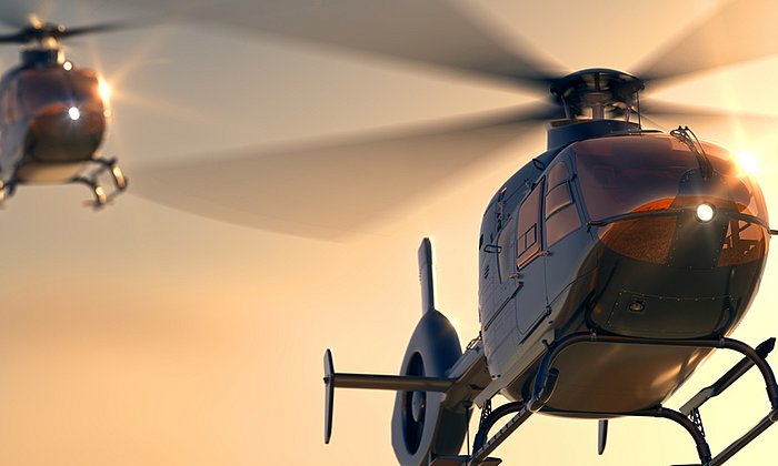 Helicopter flights can be risky. (Photo: assetseller / fotolia)