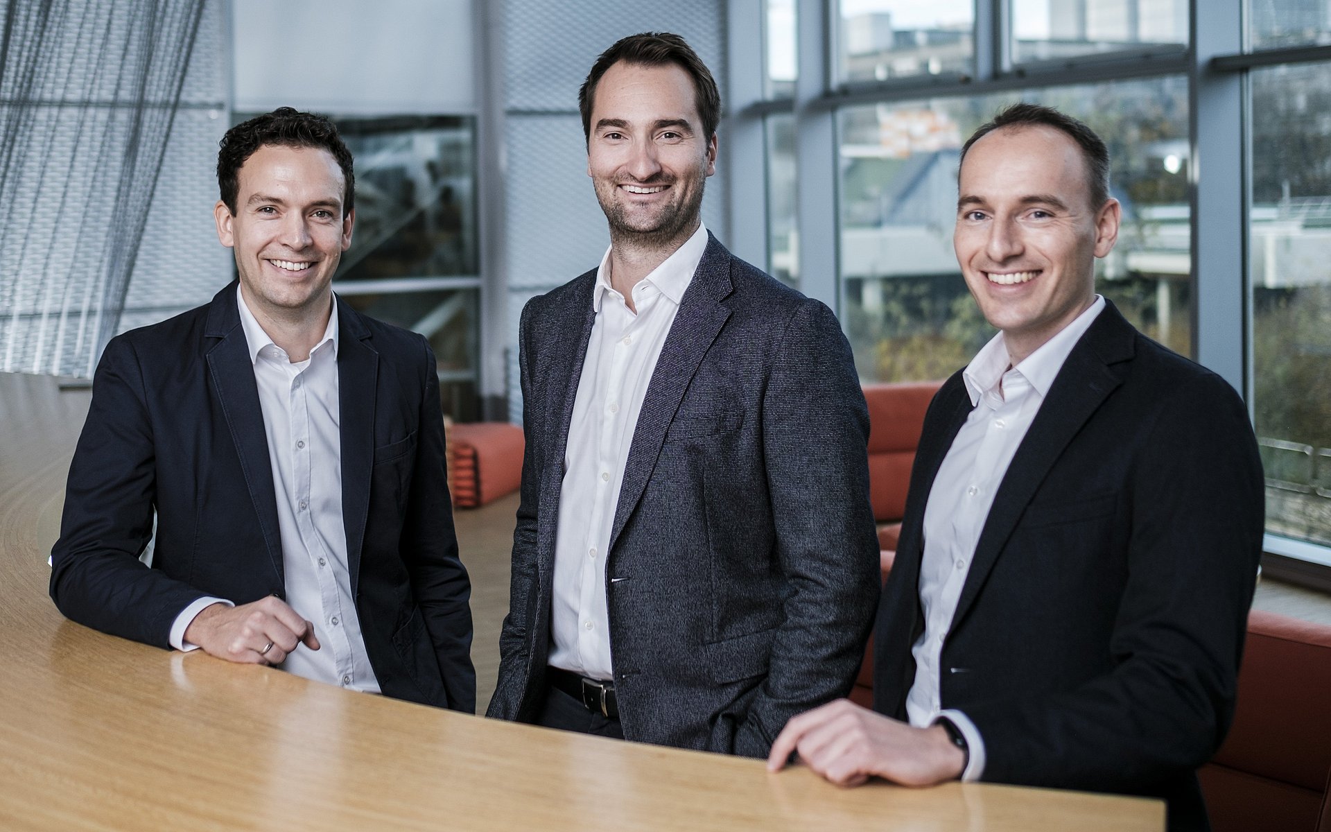 Dr. Benjamin Kick, Dr. Klaus Wagenbauer und Dr. Jonas Funke from Plectonic.