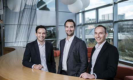 Dr. Benjamin Kick, Dr. Klaus Wagenbauer und Dr. Jonas Funke von Plectonic 