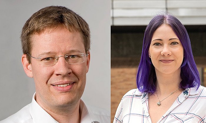 Prof. Heiko Briesen and Johanna Baehr receive the "Bavarian Prize for Excellence in Teaching" at state universities in Bavaria.