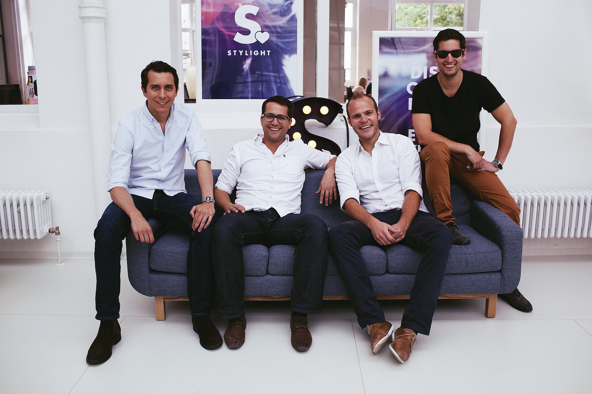 The founding team of STYLIGHT