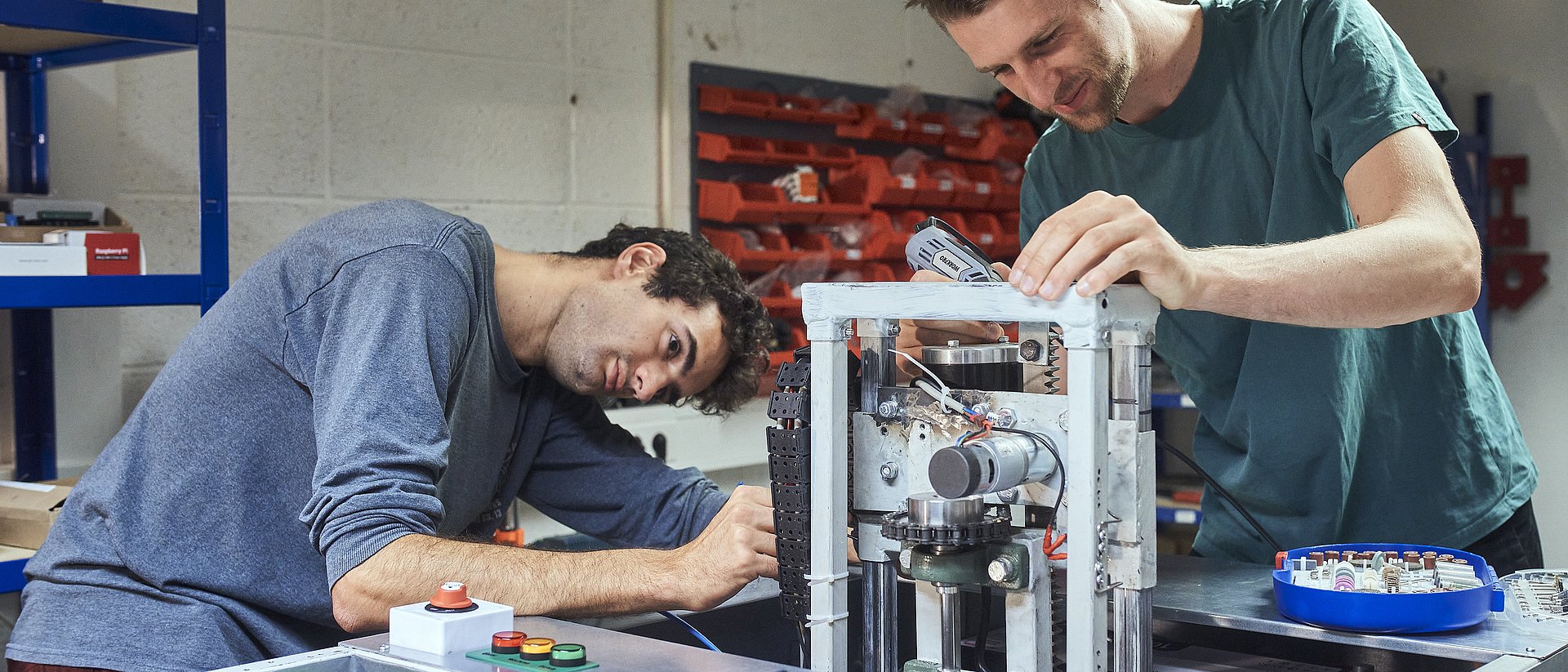 Start-up team in a TUM Venture Lab