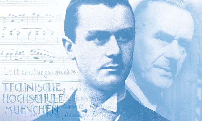 Thomas Mann studierte an der Technischen Hochschule München.