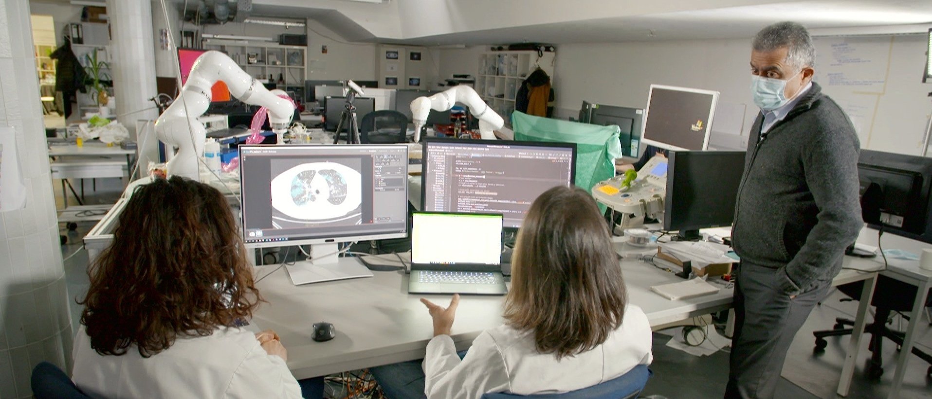 210105 TV Tipp Corona Künstliche Intelligenz hilft den Medizinerinnen und Medizinern bei der Analyse von Roentgenbildern.