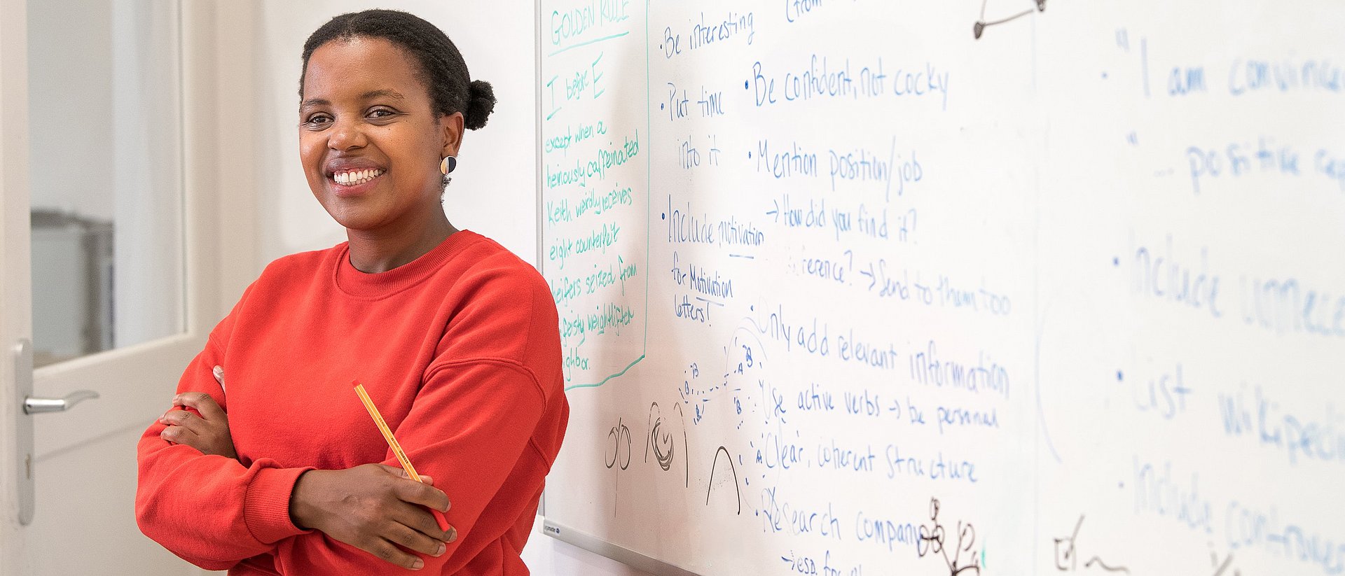 Natasha Msibi vom English Writing Center der TUM Natasha Msibi vom English Writing Center der TUM