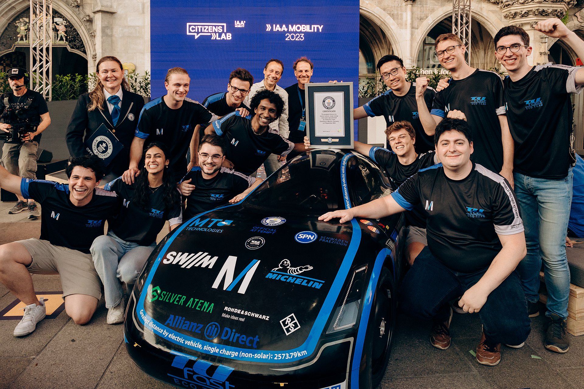 World's longest-range electric car: TUM students break Guinness world  record - TUM