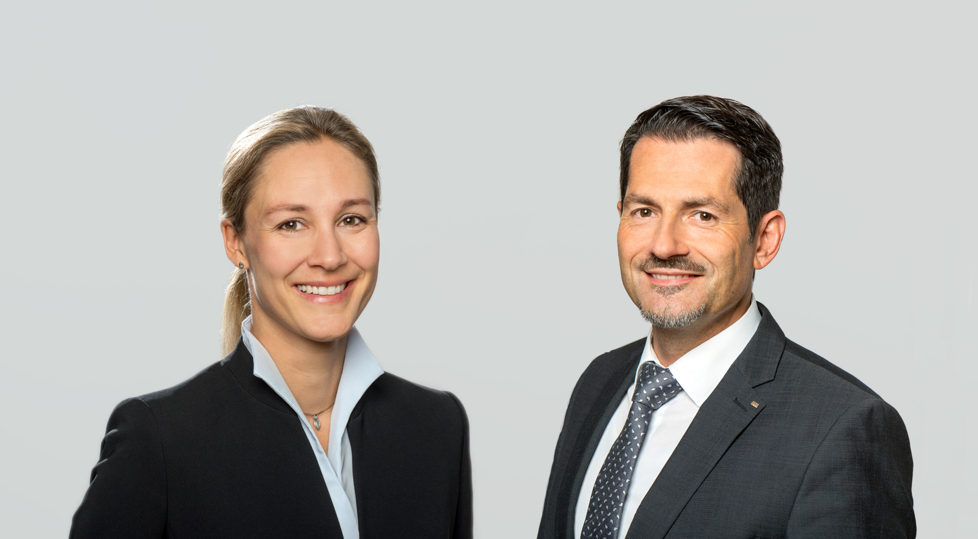 Portrait of Prof. Claudia Peus and President Prof. Thomas Hofmann