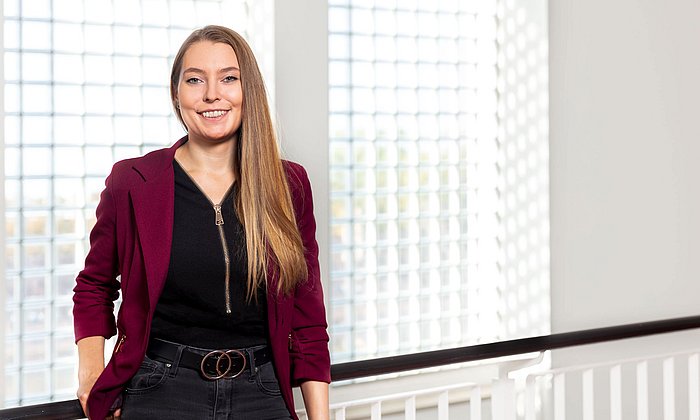 TUM-Doktorandin Svenja Zösmair, COO von TU eMpower Africa