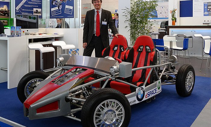 The electromobility project „eCARus" at Hannover Messe – Photo: Marcel Rogge