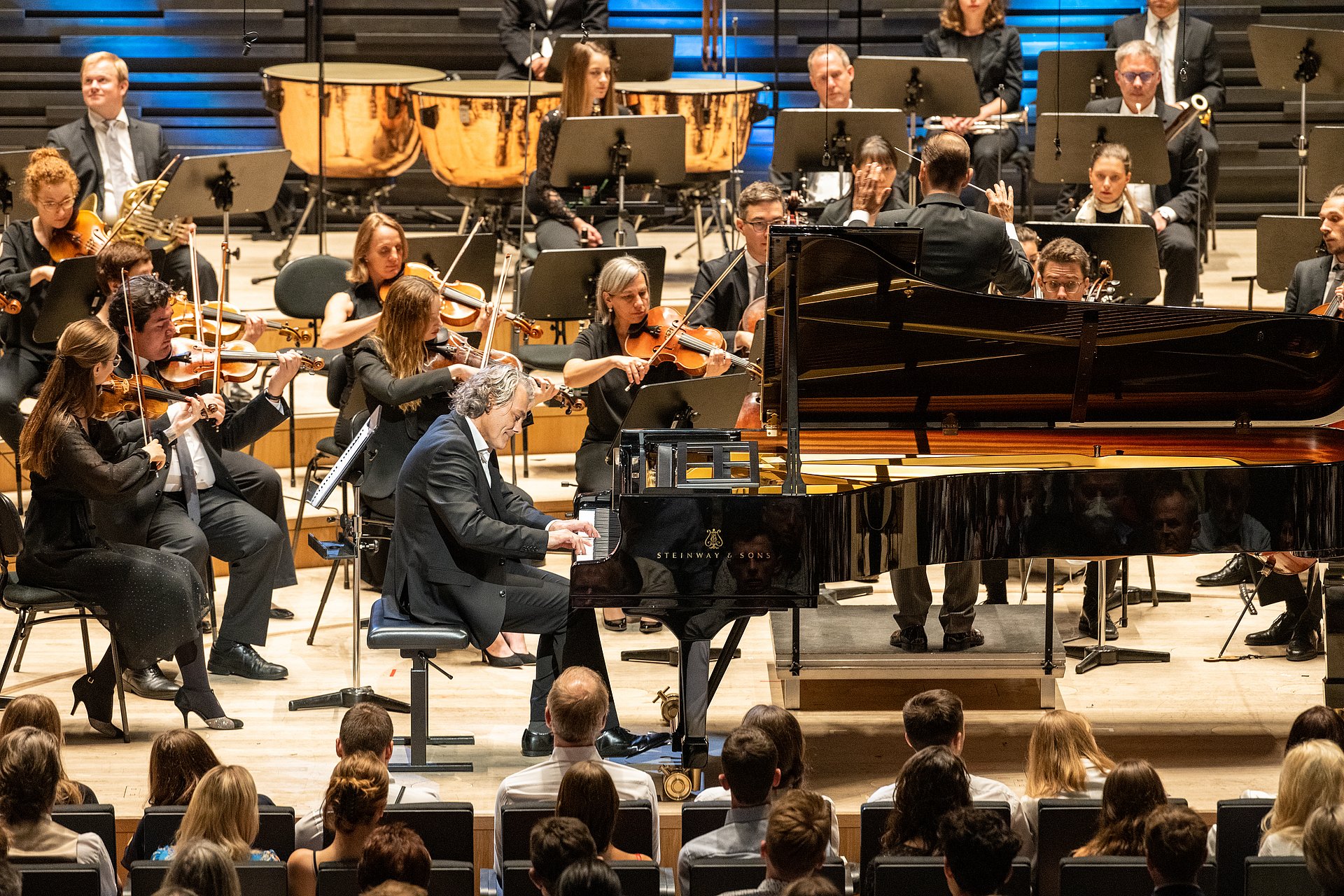 The Symphonische Ensemble München played pieces by Beethoven at the TUM Summer Concerts.
