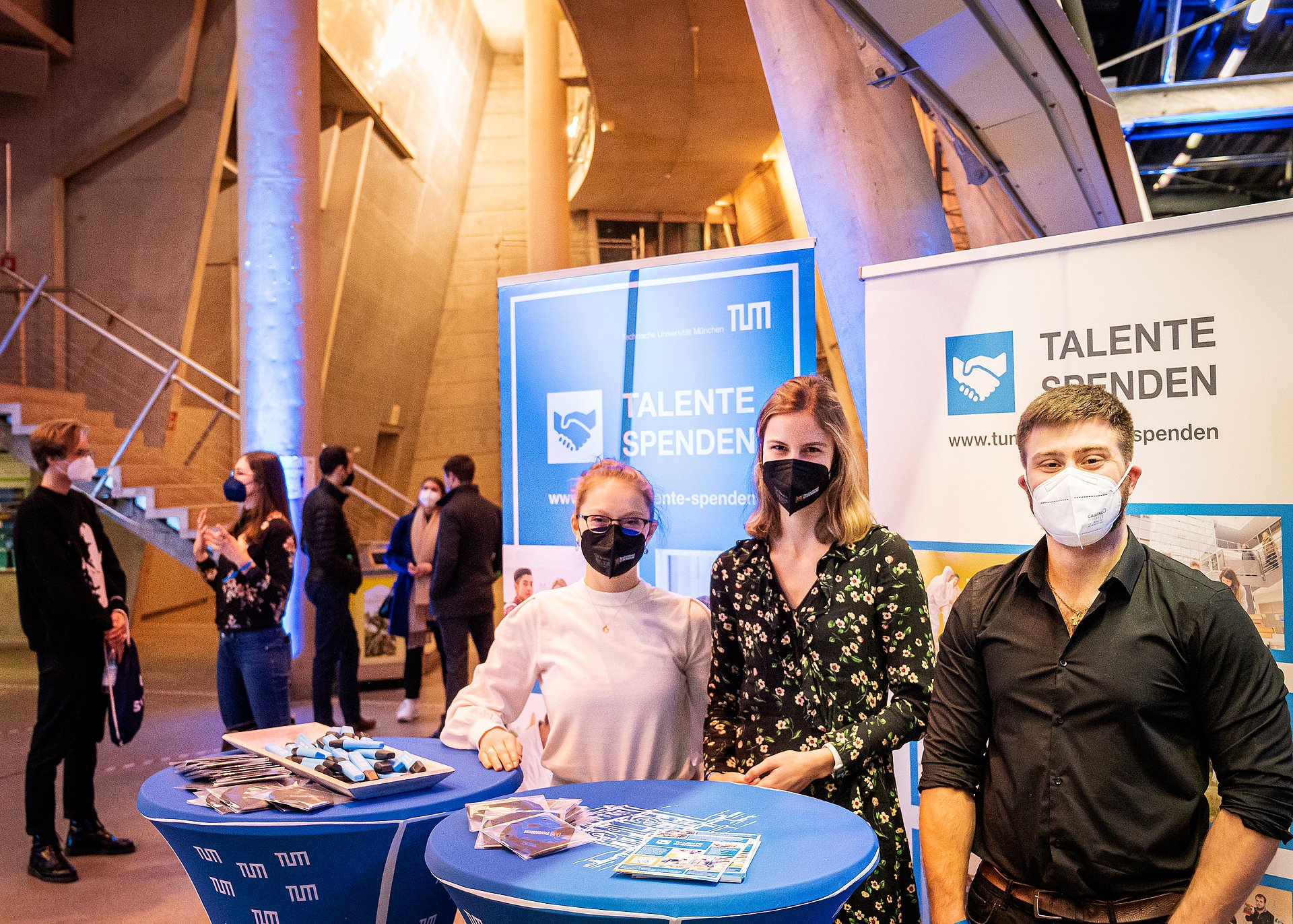 Infostand von Talente Spenden