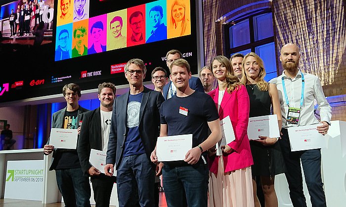 Four "Innovators under 35" 2019 studied at the TUM and founded their start-ups with the support of TUM and UnternehmerTUM.