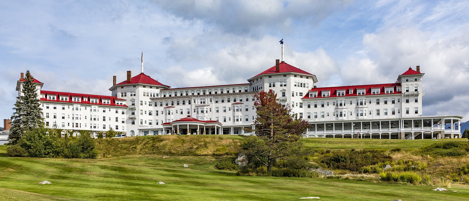 The Mount Washington Hotel, where the Bretton Woods conference took place.