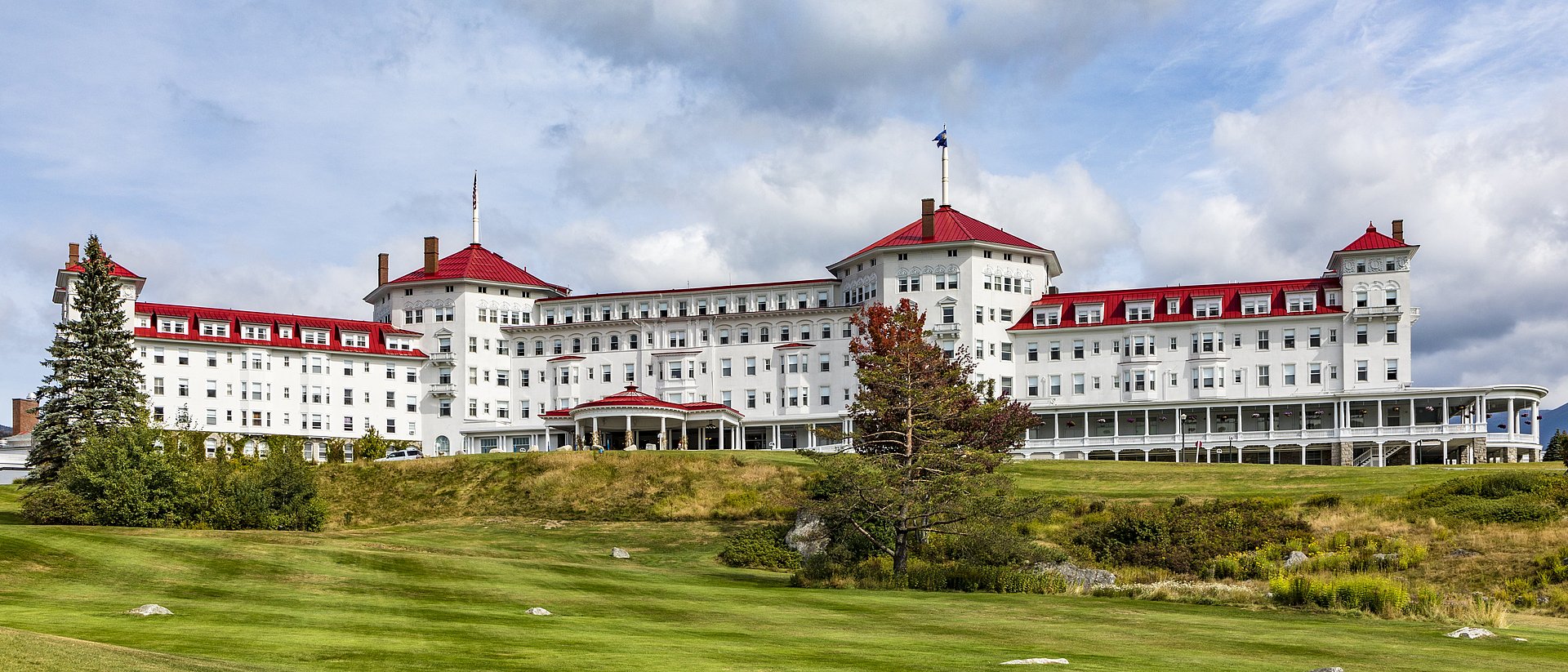 Das Mount Washington Hotel, Schauplatz der Bretton-Woods-Konferenz