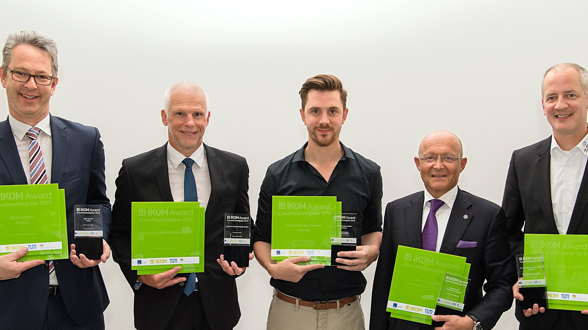 The winners of "IKOM Award for Employers of the Future" The winners of "IKOM Award for Employers of the Future"