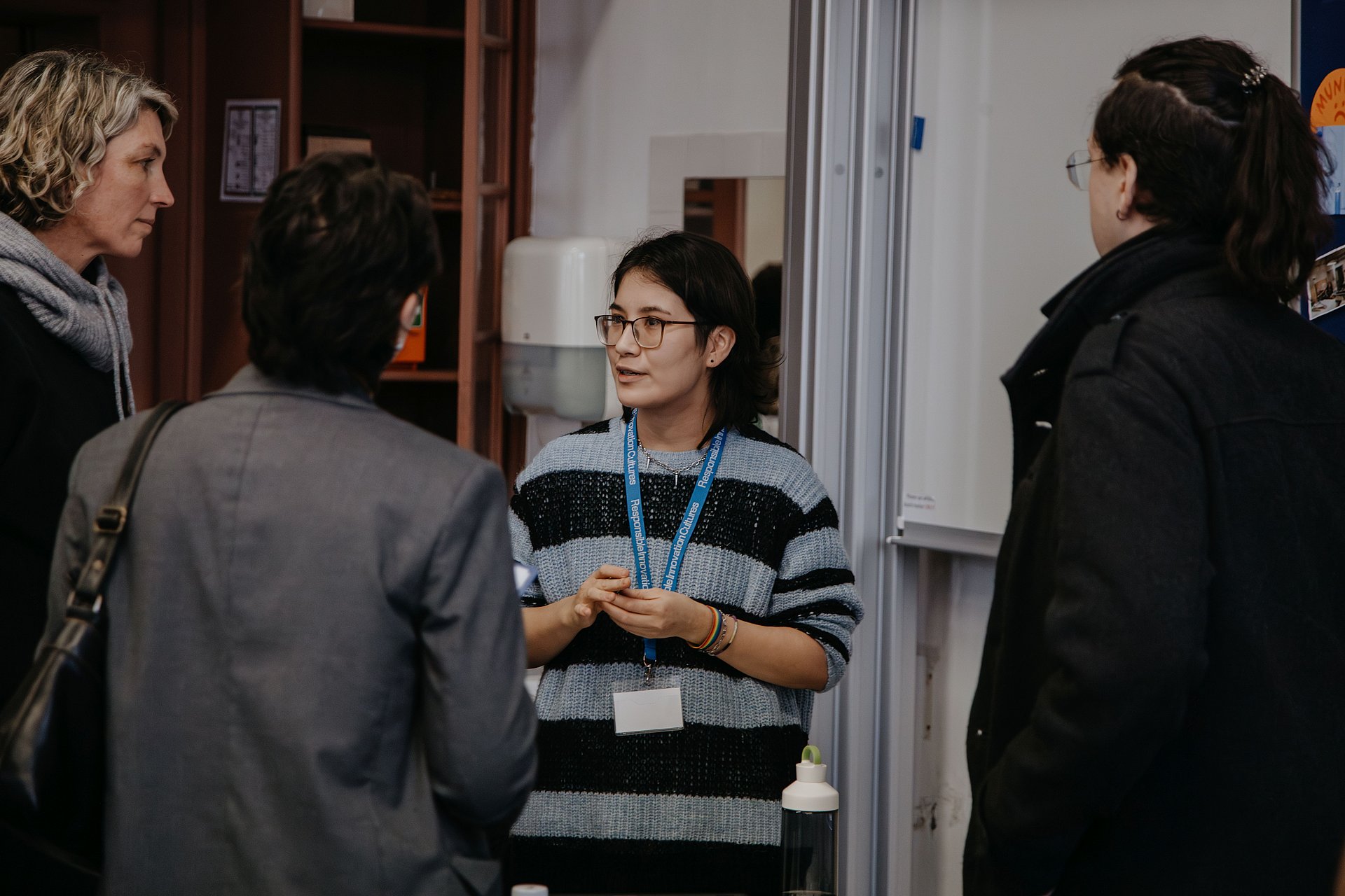 Rai at the project week’s closing event