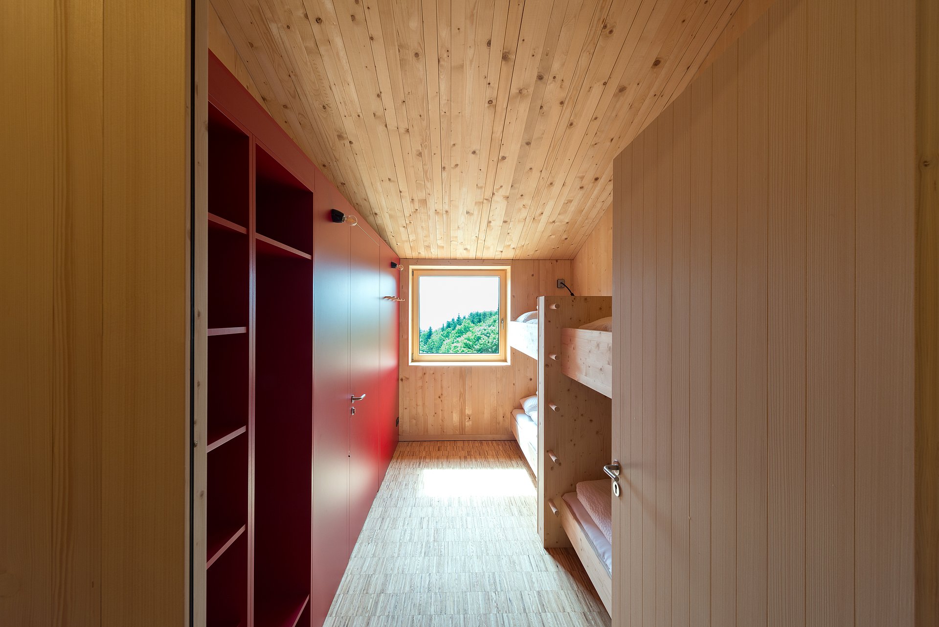 Bedroom in TUM’s Friedrich N. Schwarz Research Station