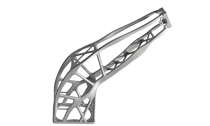 3D printed Antenna Bracket for a Sentinel-1-Satellite. 