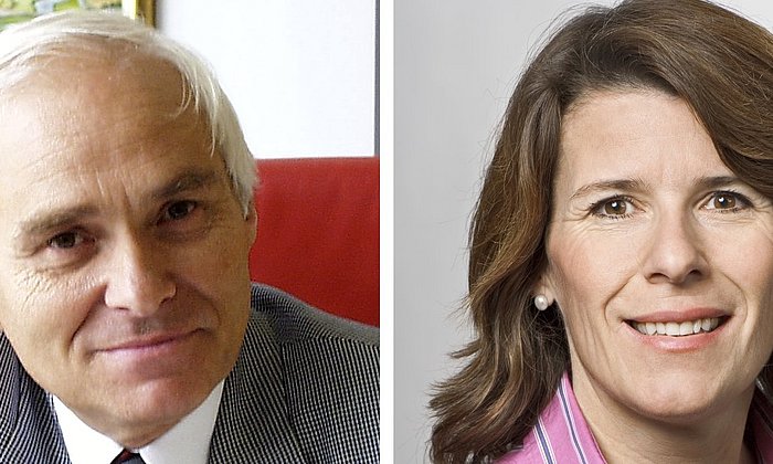 Prof. Heiner Bubb and Petra Marzin, TUM's new ombudspersons.