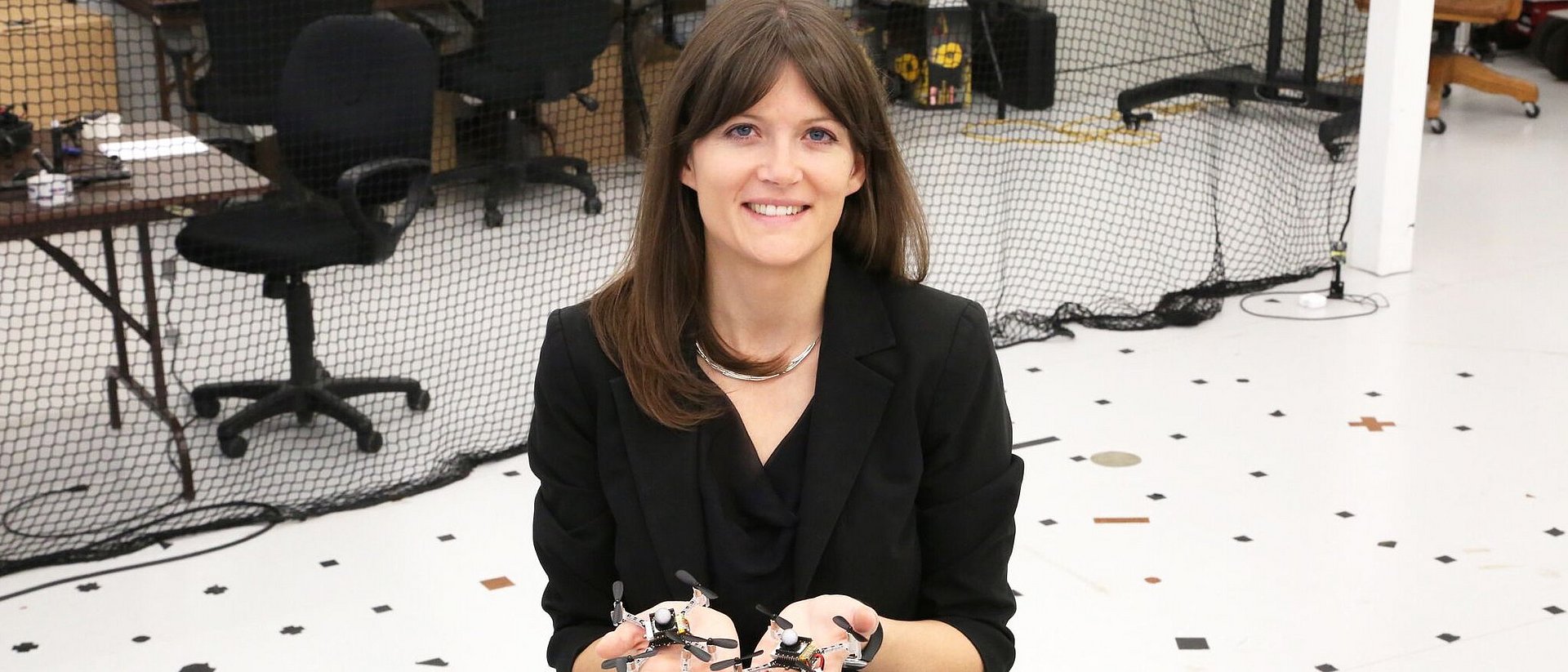 Prof. Angela Schoellig wurde für die Humboldt-Professur für Künstliche Intelligenz ausgewählt.