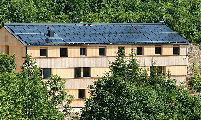 Exterior view of TUM's Research Station Friedrich N. Schwarz