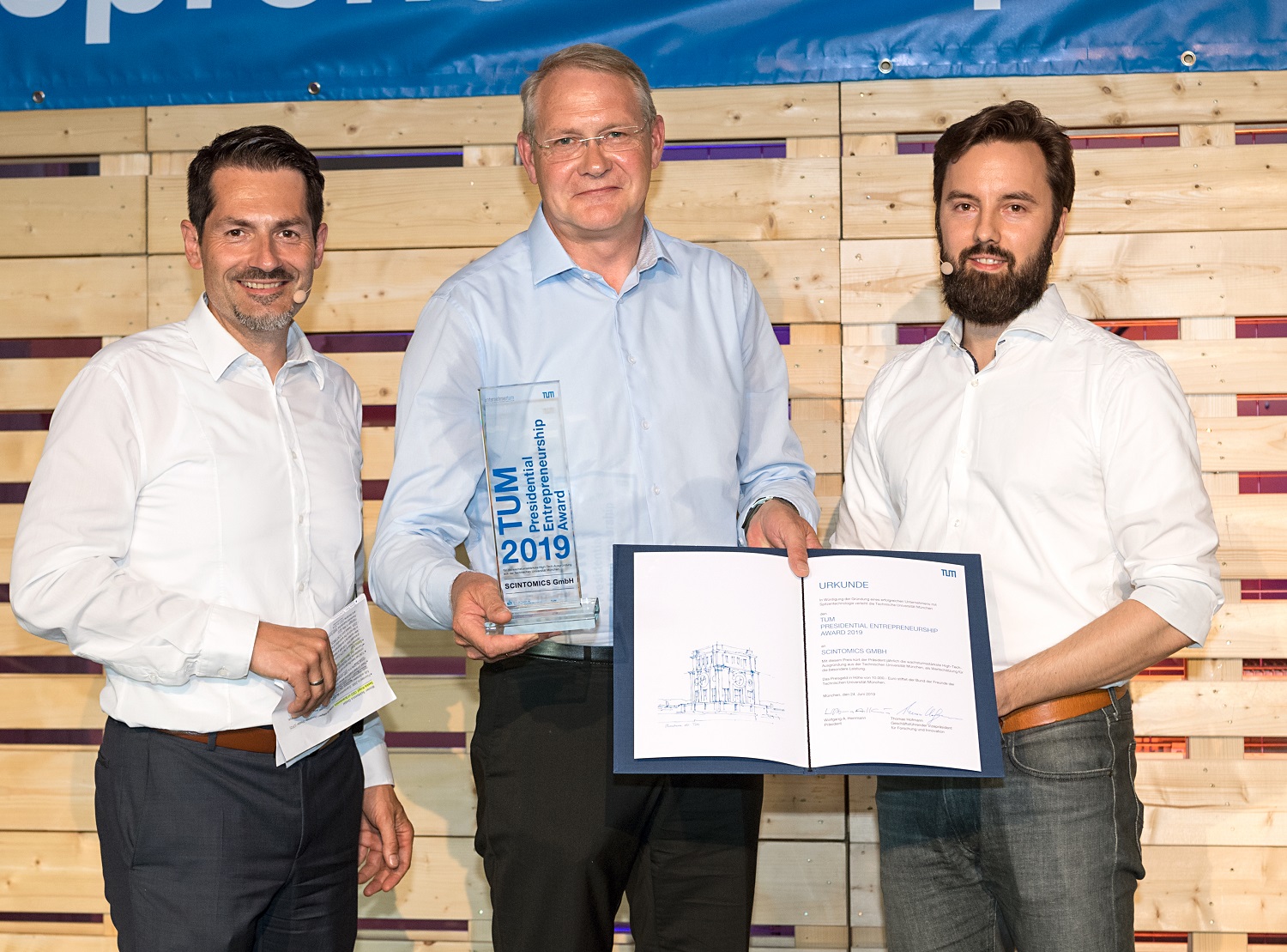 Gewinner des TUM Presidential Entrepreneurship Award