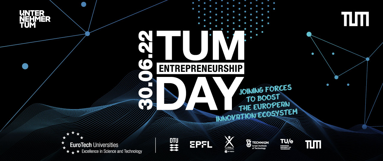 TUM Entrepreneurship Day Event Banner