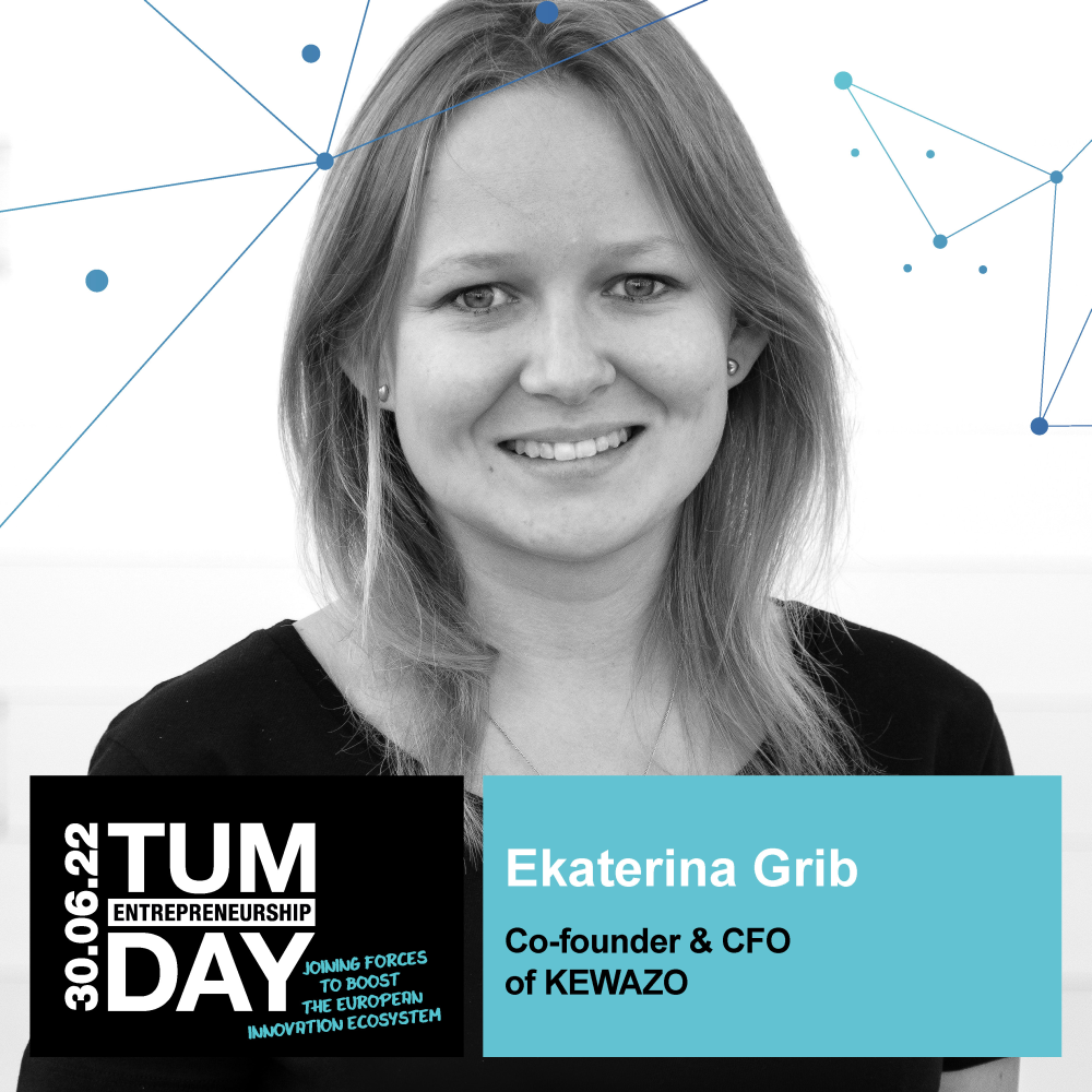 Ekaterina Grib (Co-founder & CFO of KEWAZO)