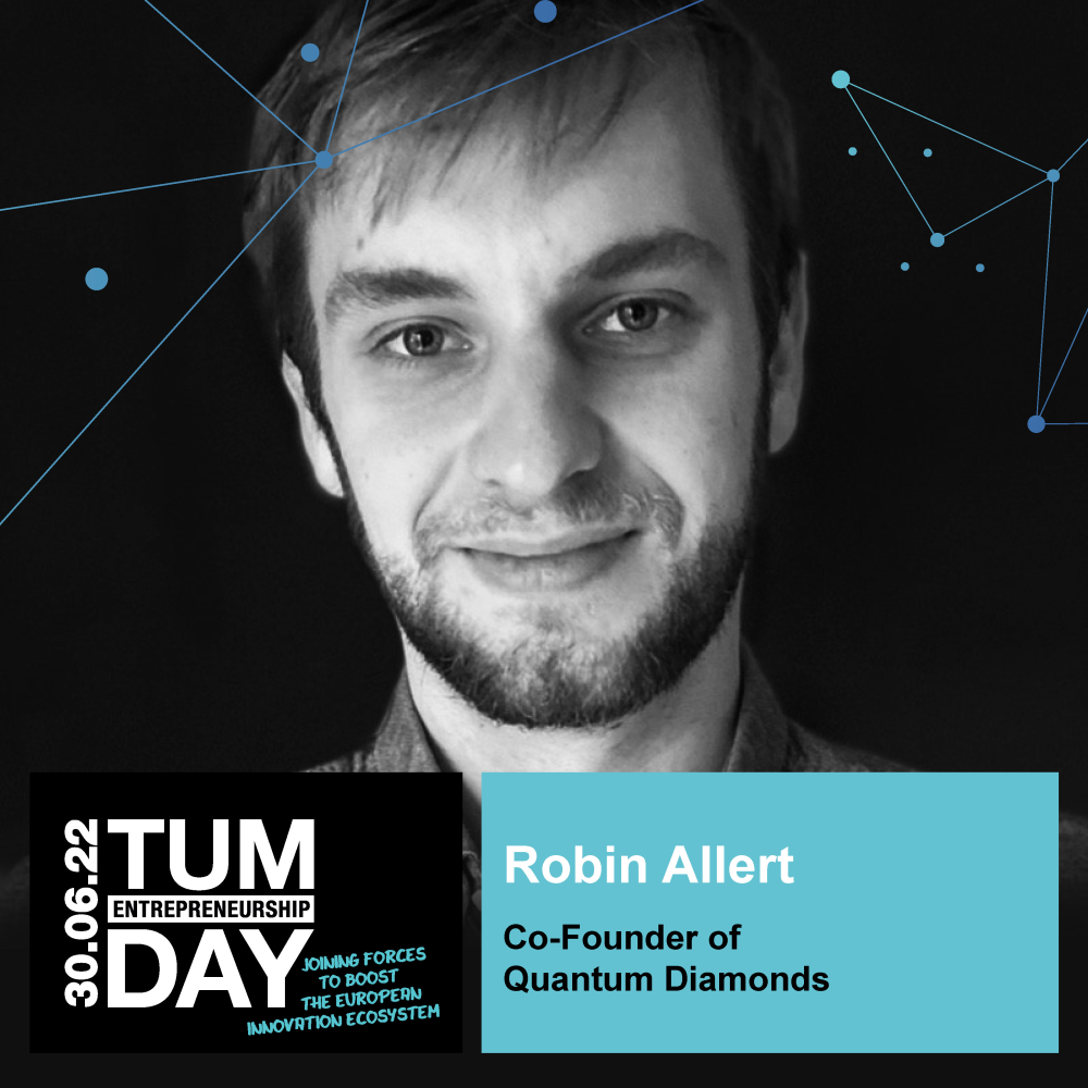 Robin Allert (Co-Founder of Quantum Diamonds) Robin Allert (Co-Founder of Quantum Diamonds)