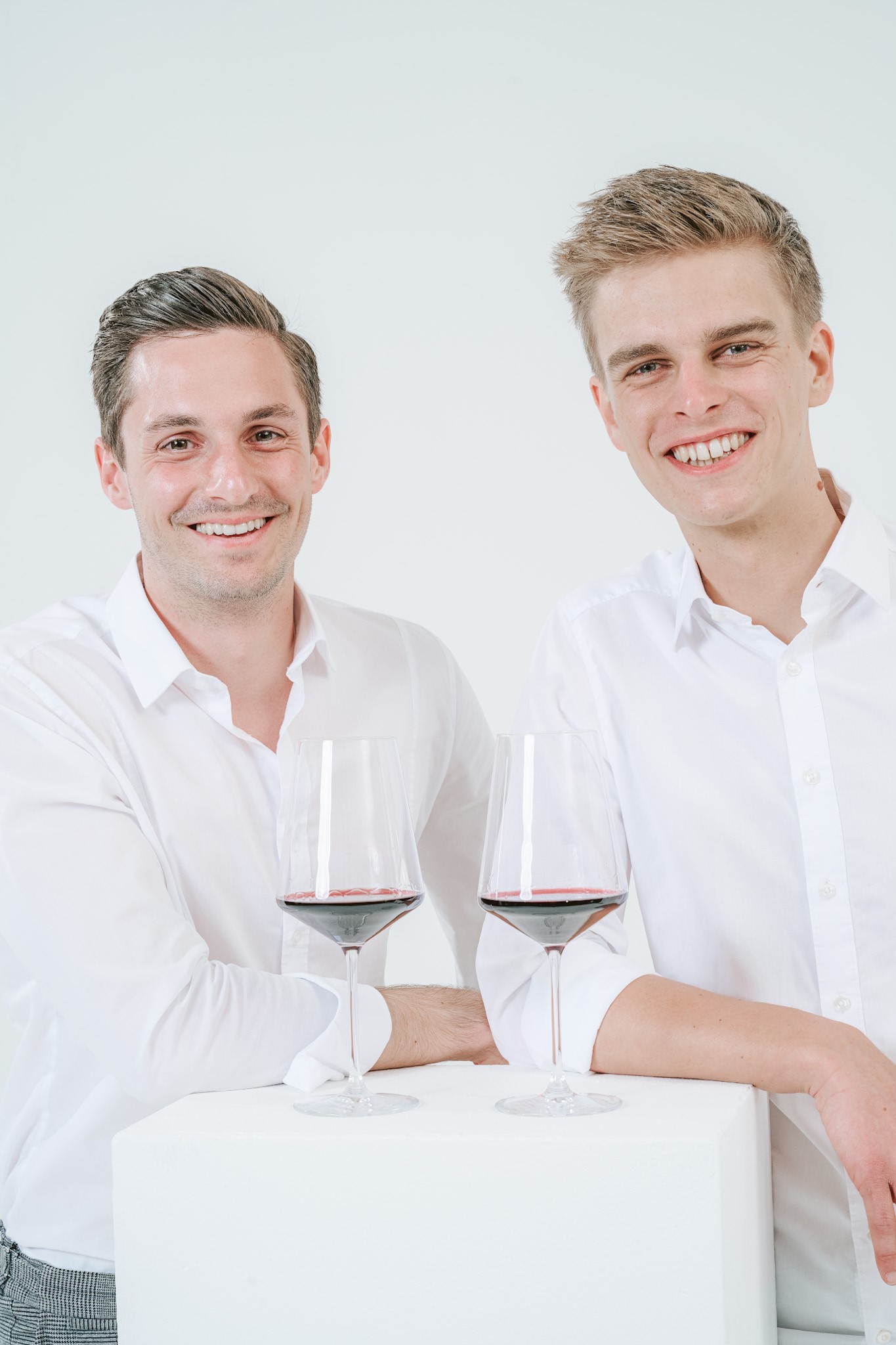 Die Gründer von The WineStore, Maximilian Schiefer und Moritz