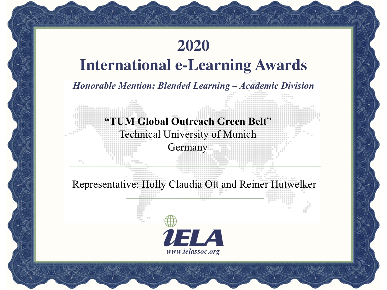 Jpg IELA 2020 Academic BL HM TUM Certificates